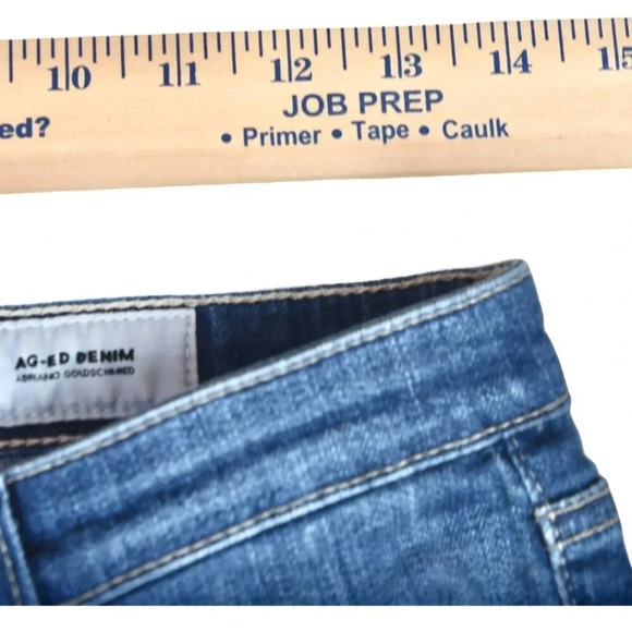AG Adriana Goldschmied The Legging Ankle Super Skinny Jeans Distressed 26R - Picture 11 of 12